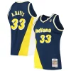 Lujoso Cool Antonio Davis Indiana Pacers 1996/97 Hardwood Classics Swingman Jersey Navy
