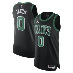 Original Clásico Jayson Tatum Boston Celtics Jordan Brand Authentic Player Jersey Statement Edition Black