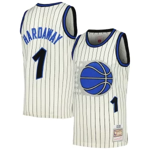 Moderno Ideal Atractivo Penny Hardaway Orlando Magic Chainstitch Swingman Jersey Cream