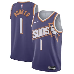 Robusto Magnífico Devin Booker Phoenix Suns Nike Unisex Swingman Jersey Icon Edition Purple/White