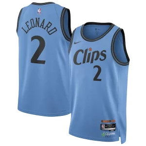 Chulo Fácil de llevar Versátil Kawhi Leonard LA Clippers Nike Unisex 2024/25 Swingman Player Jersey City Edition Light Blue