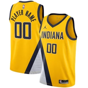 Clásico Encantador Increíble Indiana Pacers Jordan Brand Swingman Custom Jersey Statement Edition Gold