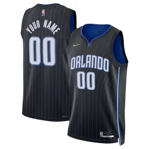 Hermoso Orlando Magic Nike 2021/22 Diamond Swingman Custom Jersey Icon Edition Black