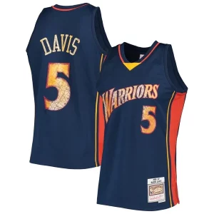 Clásico Lujoso Cool Baron Davis Golden State Warriors 2006/07 Hardwood Classics NBA 75th Anniversary Diamond Swingman Jersey Royal
