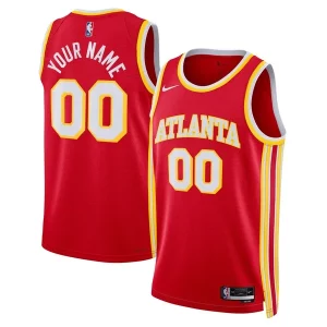 Perfecto Chulo Atlanta Hawks Nike Unisex Swingman Custom Jersey Red Icon Edition