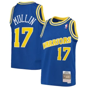 Bonito Chris Mullin Golden State Warriors Youth 1993/94 Hardwood Classics Swingman Jersey Royal