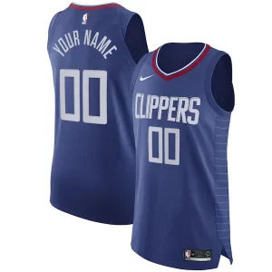 Maravilloso LA Clippers Nike 2020/21 Authentic Custom Jersey Blue Icon Edition