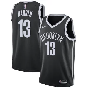 Maravilloso James Harden Brooklyn Nets Nike 2020/21 Swingman Jersey Black Icon Edition