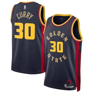 Perfecto Atractivo Clásico Stephen Curry Golden State Warriors Nike Unisex 2024/25 Swingman Player Jersey City Edition Navy