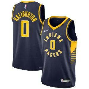 Hermoso Genial Robusto Tyrese Haliburton Indiana Pacers Nike Youth Swingman Jersey Icon Edition Navy