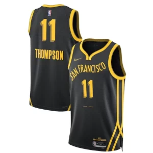 Magnífico Delicioso Klay Thompson Golden State Warriors Nike Unisex 2023/24 Swingman Jersey Black City Edition