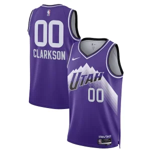 Genial Jordan Clarkson Utah Jazz Nike Unisex 2023/24 Swingman Jersey Purple City Edition