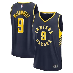 Hermoso Maravilloso T.J. McConnell Indiana Pacers Fast Break Replica Player Jersey Icon Edition Navy