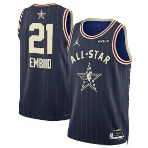 Versátil Cool Joel Embiid Jordan Brand Unisex 2024 NBA All Star Game Swingman Jersey Navy