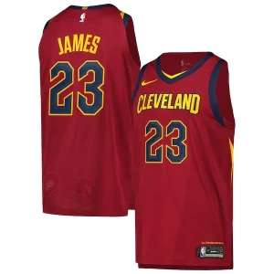 Genial Robusto Encantador LeBron James Cleveland Cavaliers Nike Authentic Player Jersey Icon Edition Wine