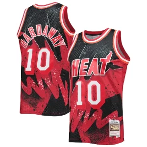 Cool Versátil Elegante Tim Hardaway Miami Heat Hardwood Classics 1996/97 Hyper Hoops Swingman Jersey Scarlet