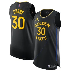 Moderno Encantador Versátil Stephen Curry Golden State Warriors Jordan Brand 2024/25 Authentic Jersey Statement Edition Black