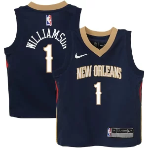 Versátil Zion Williamson New Orleans Pelicans Nike Preschool Swingman Player Jersey Icon Edition Navy